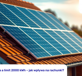 Fotowoltaika a limit 2000 kWh – jak wpływa na rachunki?