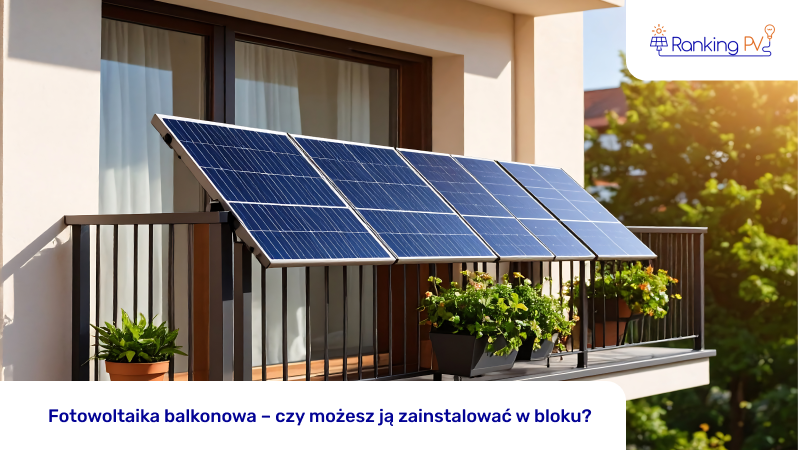 Fotowoltaika balkonowa