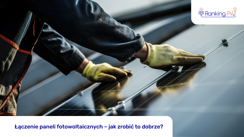 Łączenie paneli fotowoltaicznych