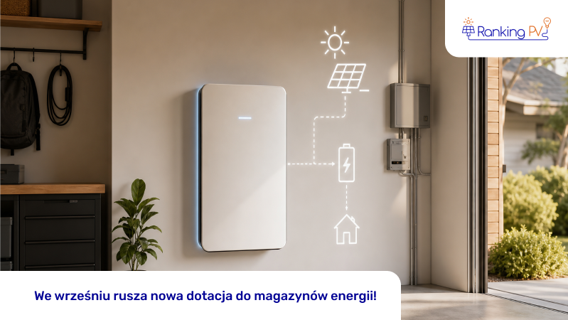 We wrześniu rusza nowa dotacja do magazynów energii!